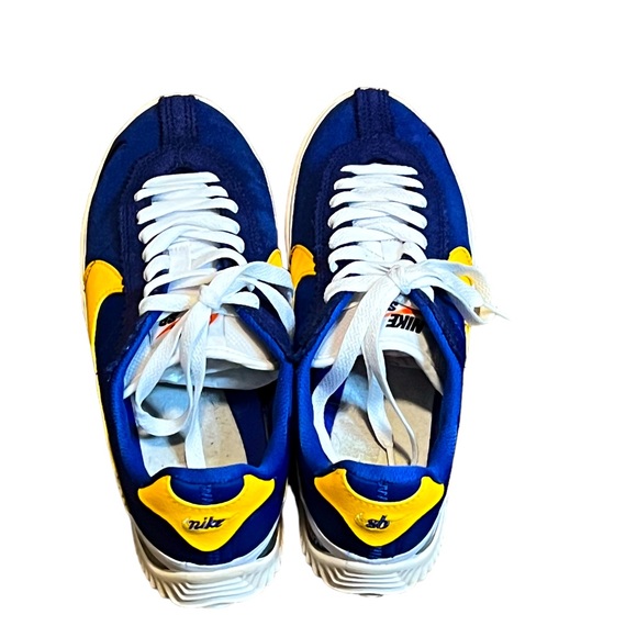 Nike BRSB Blue Gold Sneakers Skateboarding Shoes DH9227-400 Size 6.5 - Picture 4 of 8